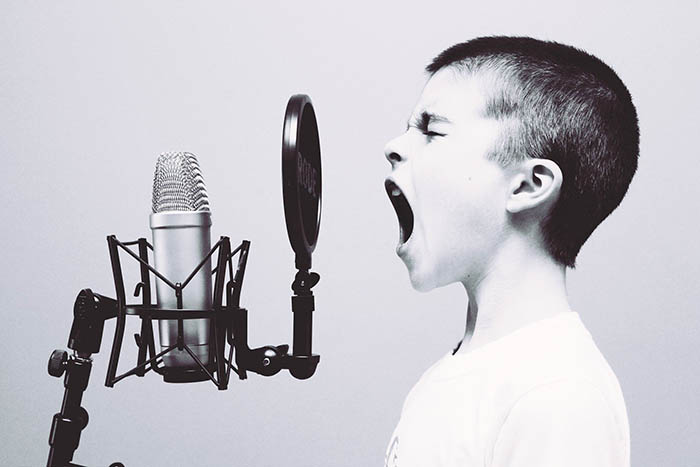 Audio guides adapted for children
