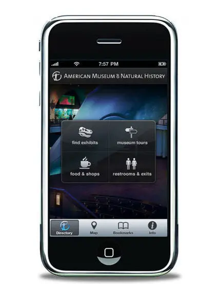 Audioguide application mobile devices