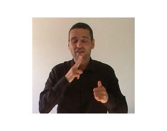 sign language interpreter for audioguide