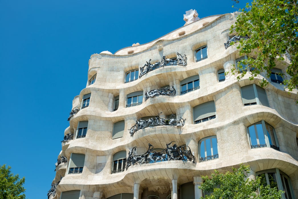 6. Audio guide of Barcelona. La pedrera-casa milá