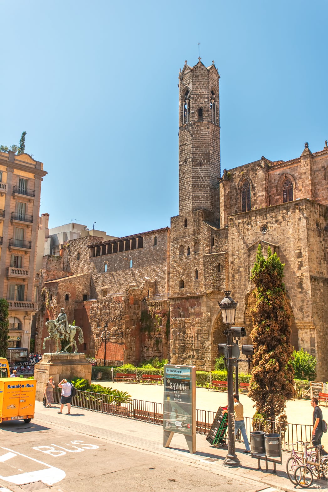 8. Audio guide of Barcelona. Santa María del mar