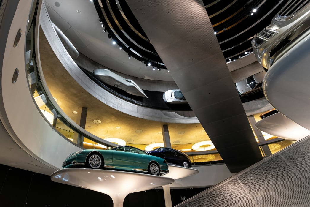 10. Stuttgart Audio Guide. The Mercedes-Benz Museum.