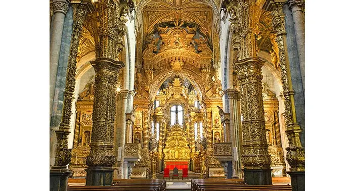Audioguide of Porto - Church of saint francis (audioguides, audiotour) 