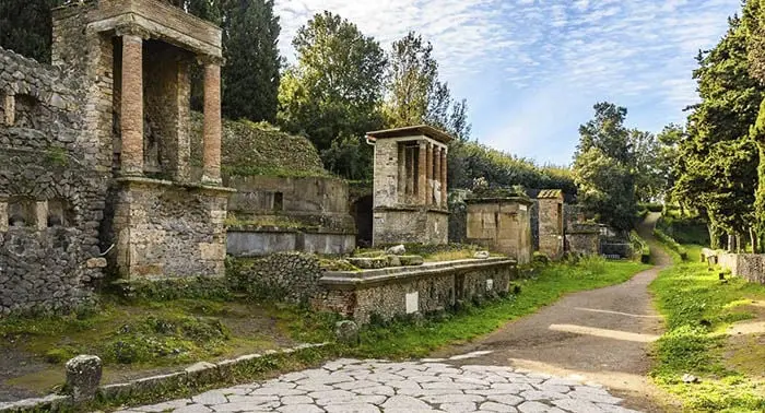 Audioguide of Pompeii - The temple of venus  (audioguides, audiotour) 