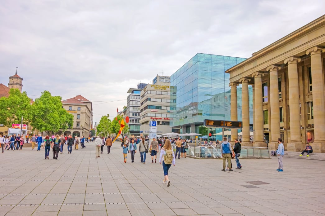 14. Stuttgart Audio Guide. Königstraße and Surroundings.