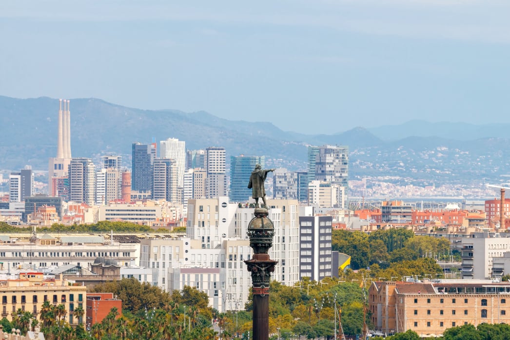 20. Audio guide of Barcelona. Columbus monument
