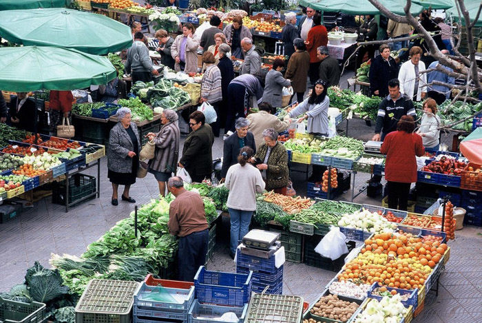 Visit of Llucmajor - Markets