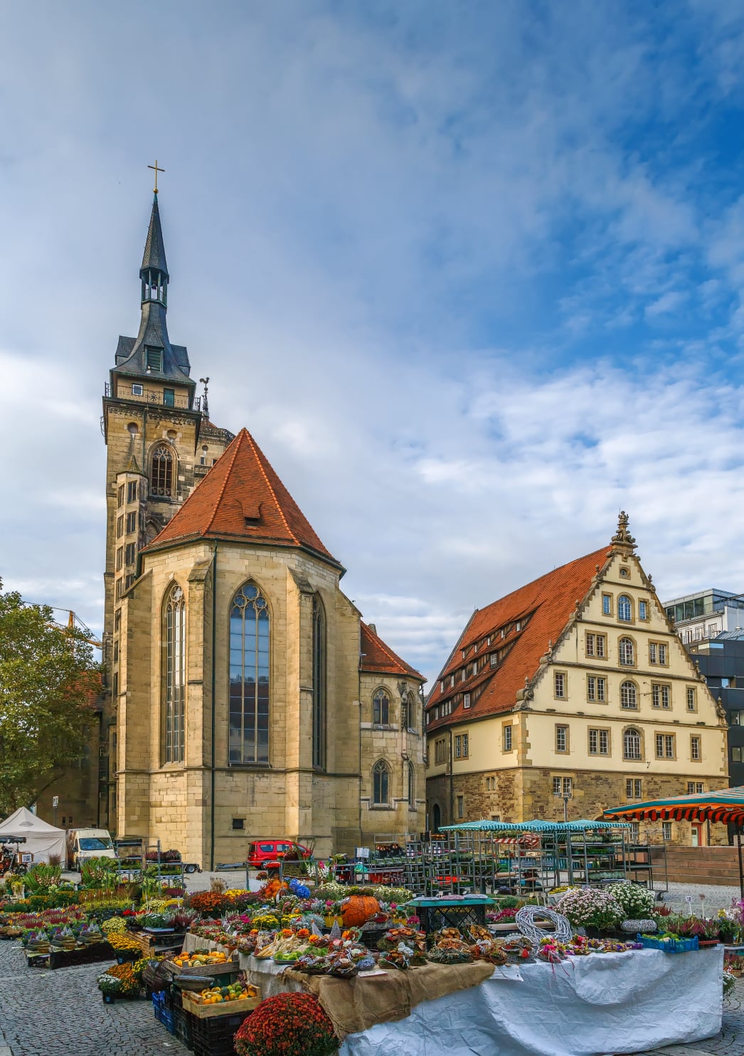  4. Stuttgart Audio Guide. Schillerplatz and Alte Kanzlei.