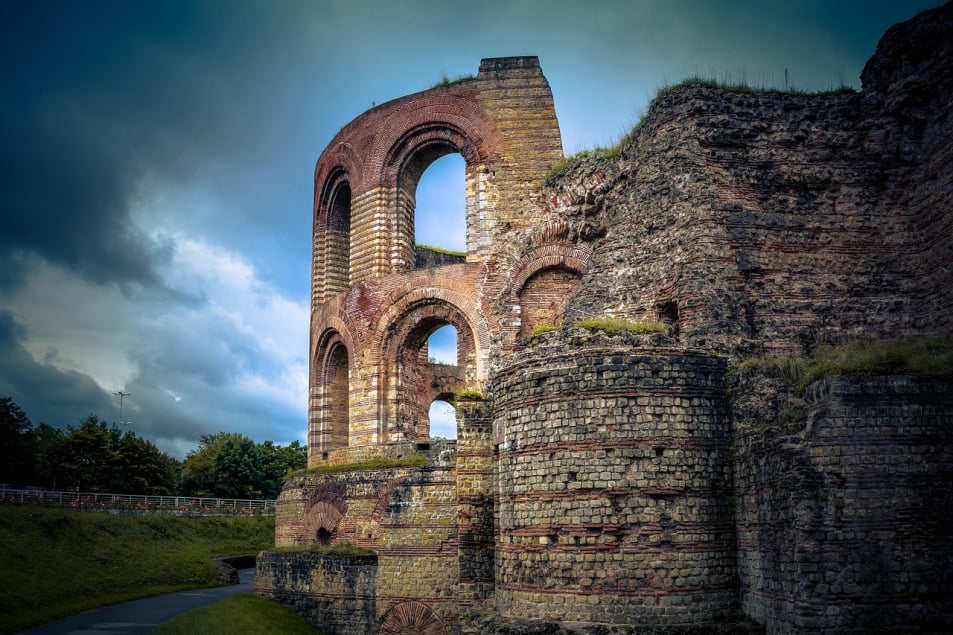 6. Trier Audioguide. The Imperial Baths.