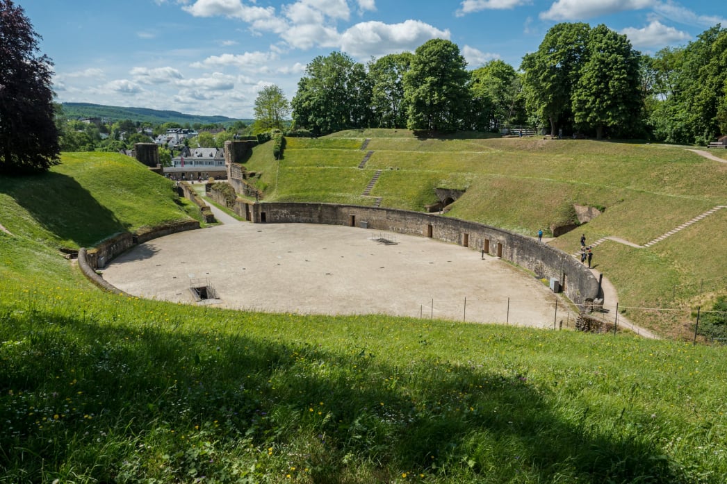 7. Trier Audioguide. The Roman Amphitheatre.