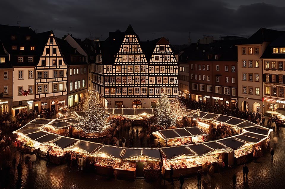 Audio guide of Frankfurt - Christmas Market at Römerberg