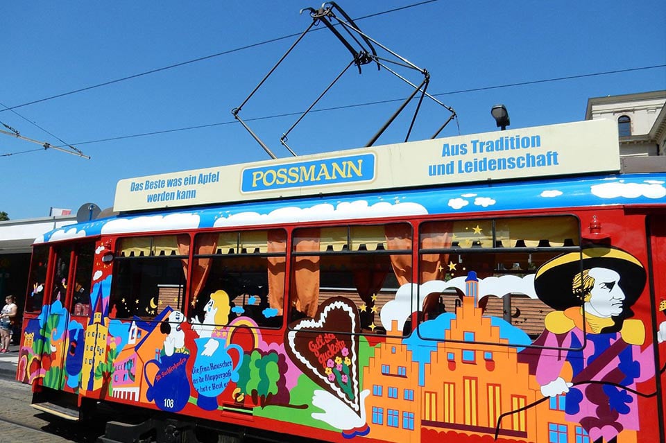 Audio guide of Frankfurt - Sachsenhausen district 
