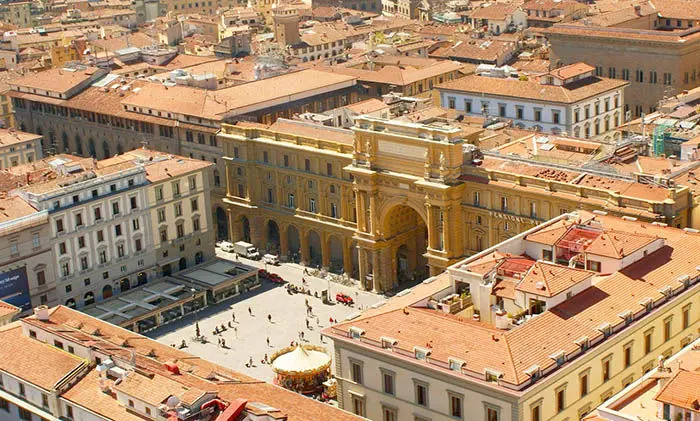 Audioguide of Florence - Piazza della Republica