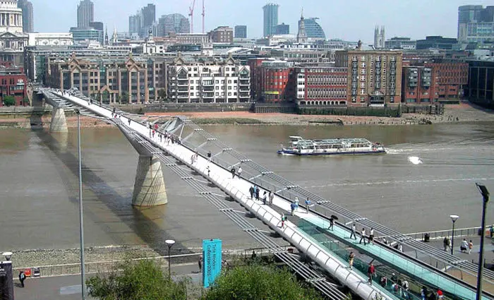 Audioguide of London - Millennium Bridge
