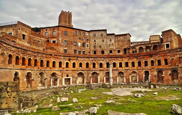 Audioguide of Rome - Trajan's market