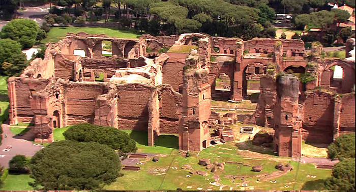 Audioguide of Rome - Baths of Caracalla
