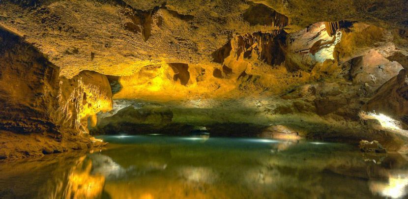 аудиоэкскурсия на подземную реку пещер Сан Хосе - крыло зеркал