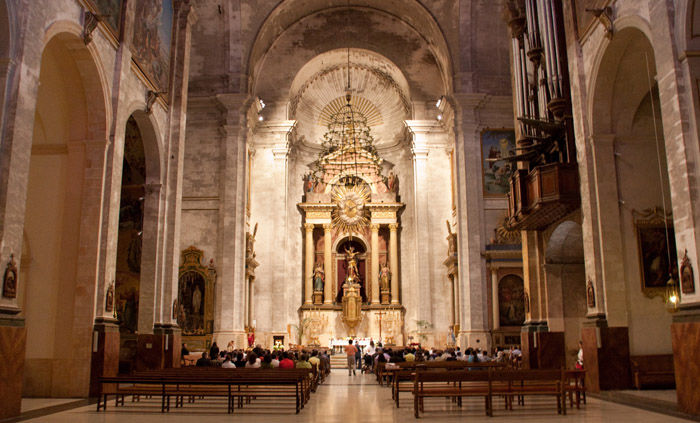 Visita a Llucmajor - Església parroquial de Sant Miquel
